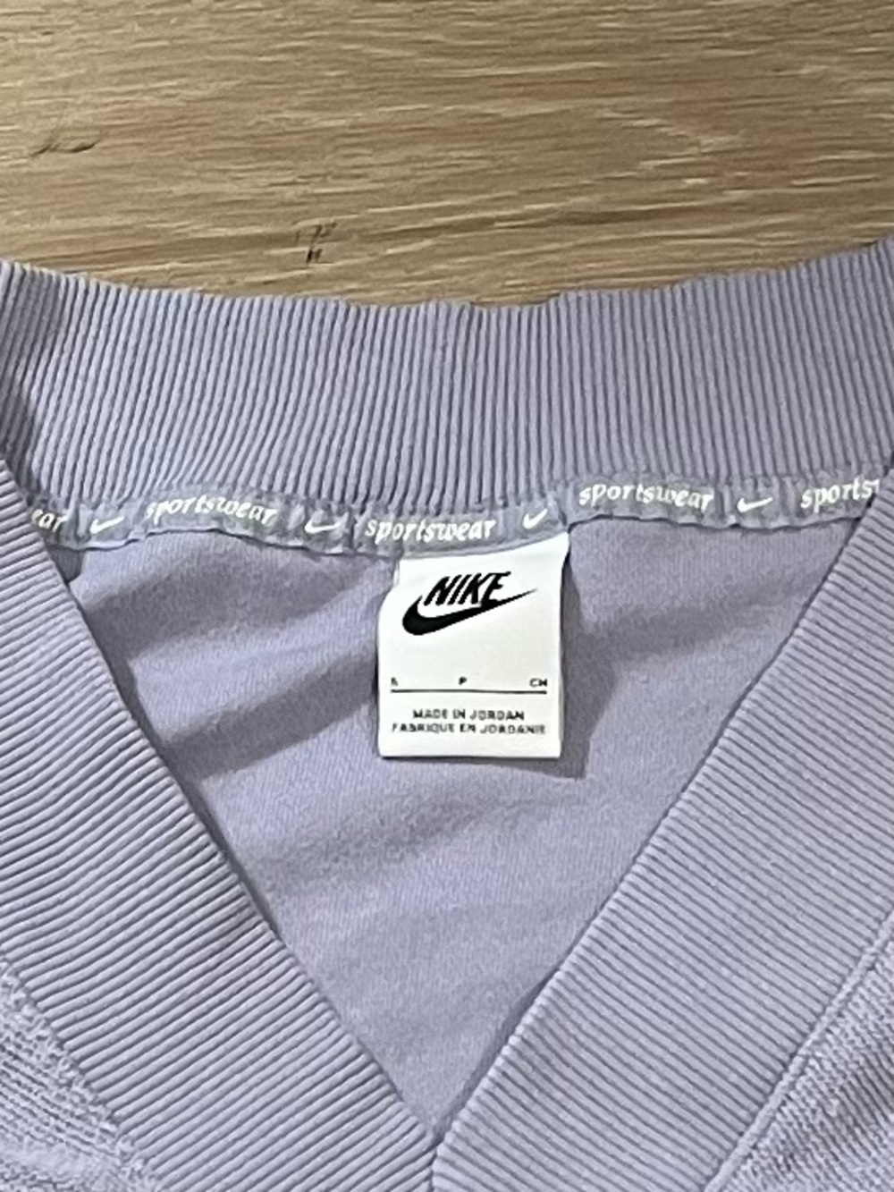 Nike Sportswear Collection Reverse French Terry Vest Purple Small - Picture 5 of 8